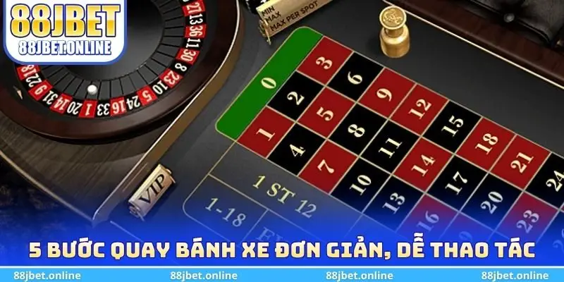 5 bước quay bánh xe đơn giản, dễ thao tác
